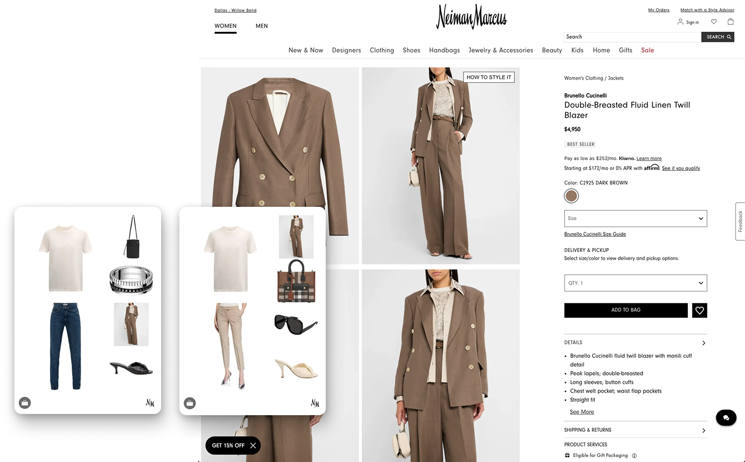 Neiman Marcus showcase